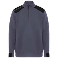 Maverick 280 g/m2 męski sweter z zamkiem błyskawicznym do połowy długości