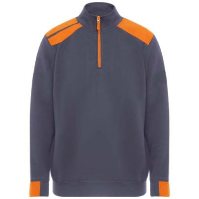 Maverick 280 g/m2 męski sweter z zamkiem błyskawicznym do połowy długości