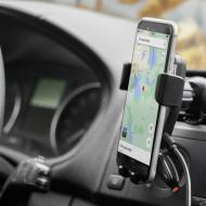Uchwyt do telefonu z ładowarką indukcyjną GARI 15W- II gatunek