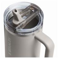 Stanley Quencher® ProTour 1180 ml termoizolowany kubek ze słomką, wykonany z recyklingowanej stali n