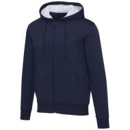 Natron bluza sherpa z kapturem z zamkiem błyskawicznym na całej długości 320 g/m²