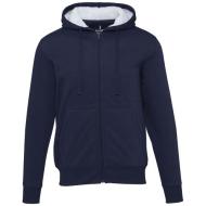 Natron bluza sherpa z kapturem z zamkiem błyskawicznym na całej długości 320 g/m²