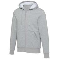 Natron bluza sherpa z kapturem z zamkiem błyskawicznym na całej długości 320 g/m²