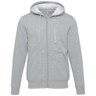 Natron bluza sherpa z kapturem z zamkiem błyskawicznym na całej długości 320 g/m²