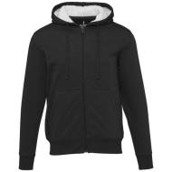 Natron bluza sherpa z kapturem z zamkiem błyskawicznym na całej długości 320 g/m²