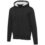 Natron bluza sherpa z kapturem z zamkiem błyskawicznym na całej długości 320 g/m²