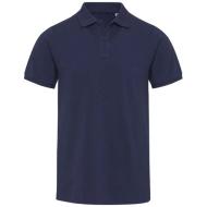 Beryl naturalna koszulka polo z recyklingu z krótkim rękawem, unisex, o gramaturze 220 g/m²