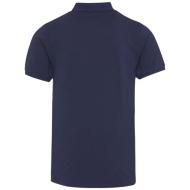 Beryl naturalna koszulka polo z recyklingu z krótkim rękawem, unisex, o gramaturze 220 g/m²