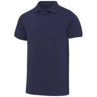 Beryl naturalna koszulka polo z recyklingu z krótkim rękawem, unisex, o gramaturze 220 g/m²