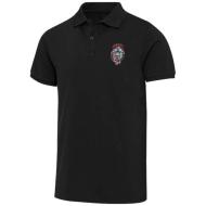 Beryl naturalna koszulka polo z recyklingu z krótkim rękawem, unisex, o gramaturze 220 g/m²