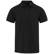 Beryl naturalna koszulka polo z recyklingu z krótkim rękawem, unisex, o gramaturze 220 g/m²