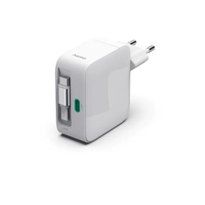 Ładowarka ścienna 65W ze zwijanym kablem Hama