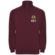 Aneto bluza rozpinany pod szyją na suwak 280 g/m²