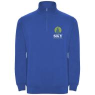 Aneto bluza rozpinany pod szyją na suwak 280 g/m²
