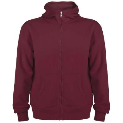 Montblanc bluza unisex z kapturem z suwakiem na całej długości 280 g/m²