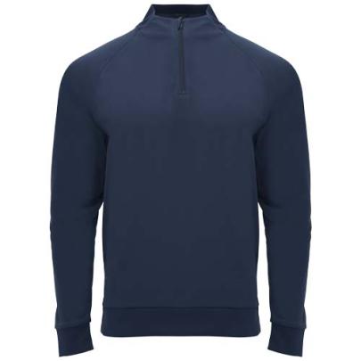 Epiro bluza unisex z długim rękawem i zamkiem błyskawicznym 1/4 200 g/m²
