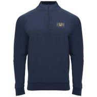 Epiro bluza unisex z długim rękawem i zamkiem błyskawicznym 1/4 200 g/m²