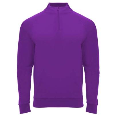 Epiro bluza unisex z długim rękawem i zamkiem błyskawicznym 1/4 200 g/m²