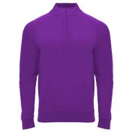 Epiro bluza unisex z długim rękawem i zamkiem błyskawicznym 1/4 200 g/m²
