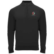 Epiro bluza unisex z długim rękawem i zamkiem błyskawicznym 1/4 200 g/m²