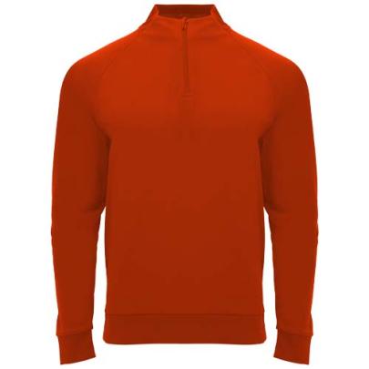 Epiro bluza unisex z długim rękawem i zamkiem błyskawicznym 1/4 200 g/m²