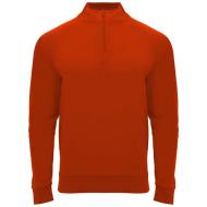 Epiro bluza unisex z długim rękawem i zamkiem błyskawicznym 1/4 200 g/m²