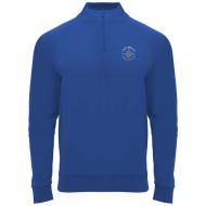 Epiro bluza unisex z długim rękawem i zamkiem błyskawicznym 1/4 200 g/m²