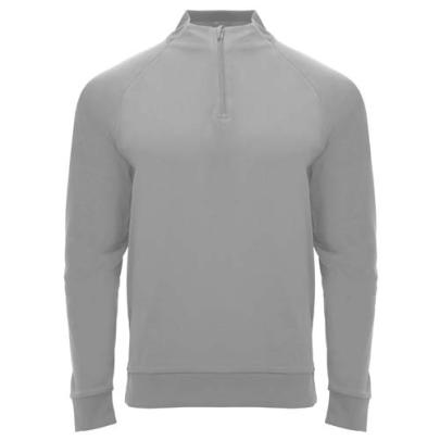 Epiro bluza unisex z długim rękawem i zamkiem błyskawicznym 1/4 200 g/m²