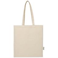 Madras Blend torba na zakupy z bawełny z recyklingu z certyfikatem GRS o gramaturze 140 g/m² i pojem