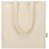 Madras Blend torba na zakupy z bawełny z recyklingu z certyfikatem GRS o gramaturze 140 g/m² i pojem