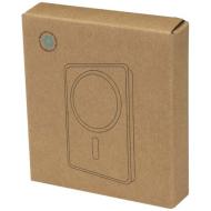 Powerbank Avis 10 000 mAh z recyklingowanego aluminium, z wbudowanym magnesem