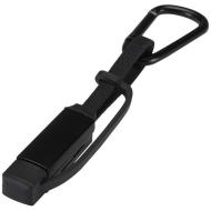 Kabel ładujący Algieba 65 W 5 w 1 wykonany z recyklingowanego aluminium, z karabińczykiem