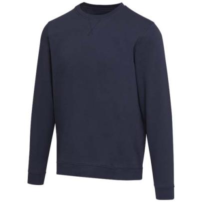 Jasper organiczna bluza unisex z recyklingu o gramaturze 280 g/m² z okrągłym dekoltem i certyfikatem