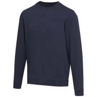 Jasper organiczna bluza unisex z recyklingu o gramaturze 280 g/m² z okrągłym dekoltem i certyfikatem