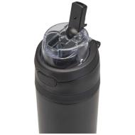 Bidon na wodę Theron 800 ml z jednowarstwowej stali nierdzewnej pochodzącej z recyklingu, certyfikow