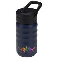 Bidon sportowy Knox o pojemności 350 ml, wykonana ze stali nierdzewnej z podwójnymi ściankami i mate