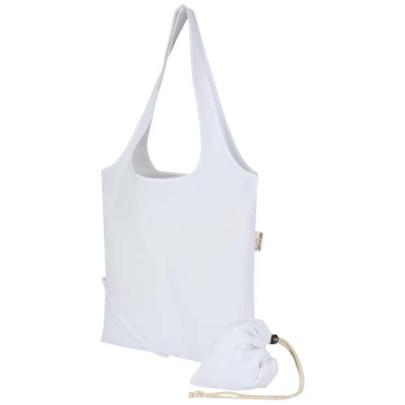 Madras Blend - torba na zakupy, wykonana z recyklingowanej baweły o gramaturze 140 g/m² posiadającej