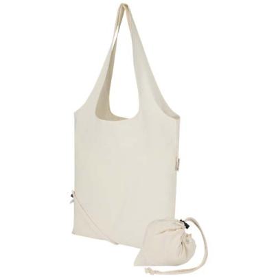 Madras Blend - torba na zakupy, wykonana z recyklingowanej baweły o gramaturze 140 g/m² posiadającej
