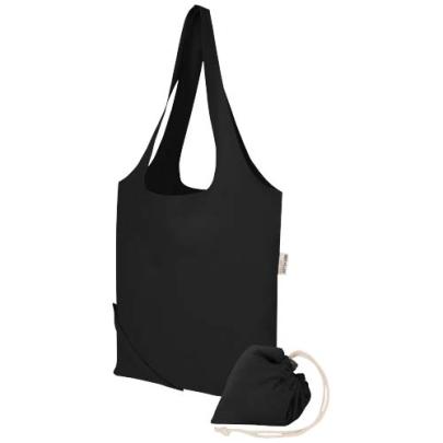 Madras Blend - torba na zakupy, wykonana z recyklingowanej baweły o gramaturze 140 g/m² posiadającej