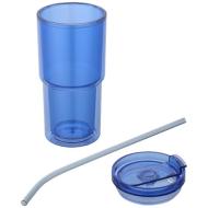 Kubek plastikowy Archer o pojemności 480 ml z podwójnymi ściankami