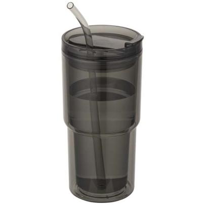 Kubek plastikowy Archer o pojemności 480 ml z podwójnymi ściankami