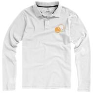Męskie polo Calgary z długim rękawem 180 g/m²
