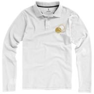 Męskie polo Calgary z długim rękawem 180 g/m²