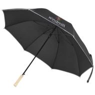 Parasol Norman 30 cali, wykonany z tworzywa sztucznego, odporny na wiatr