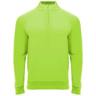 Epiro bluza unisex z długim rękawem i zamkiem błyskawicznym 1/4 200 g/m²
