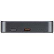 Powerbank Avis 10 000 mAh z recyklingowanego aluminium, z wbudowanym magnesem