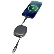 Alphard – zwijany kabel 5 w 1 do CarPlay, 100 W, z recyklingowanego plastiku, obsługa szybkiego łado
