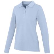 Damskie polo Calgary z długim rękawem 180 g/m²