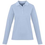 Damskie polo Calgary z długim rękawem 180 g/m²