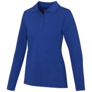 Damskie polo Calgary z długim rękawem 180 g/m²